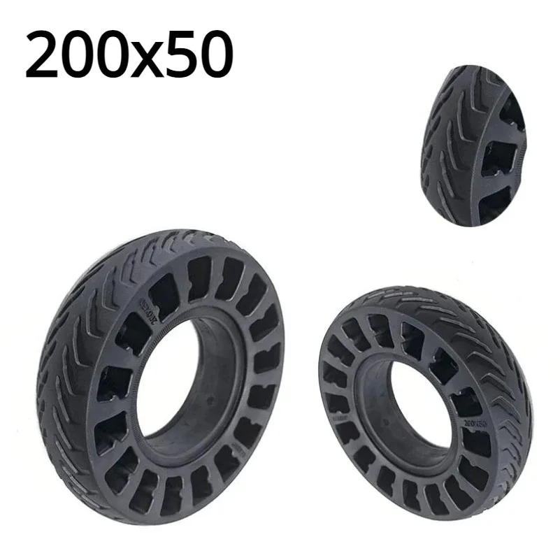 Solid Honeycomb Tire for Electric Scooter 8 Inch Kugoo Non-pneumatic Tyre Explosion-proof Wheel Tyres 200x50