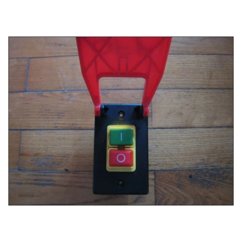KJD17B Electromagnetic Switch Paddle ON/OFF Safety Switch 220V 16A For Table Saws Router Tables And Other Machines