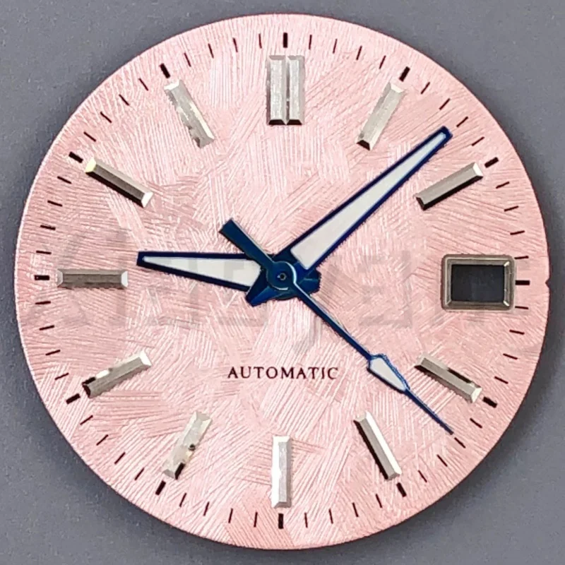 3 O'clock Date Shunbun and Sea of Clouds Dial NH35 No Lume Sakura Pink Spring 29mm for NH35 NH36 Automatic Movement Watch Parts