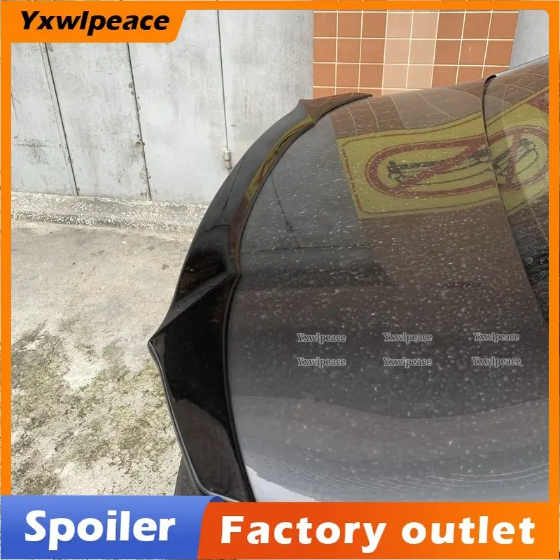 

For Mazda 3 Axela 4 Doors Sedan Spoiler 2019-2021 High Quality ABS Plastic Primer Color Rear Trunk Lip Wing Spoiler Car Styling