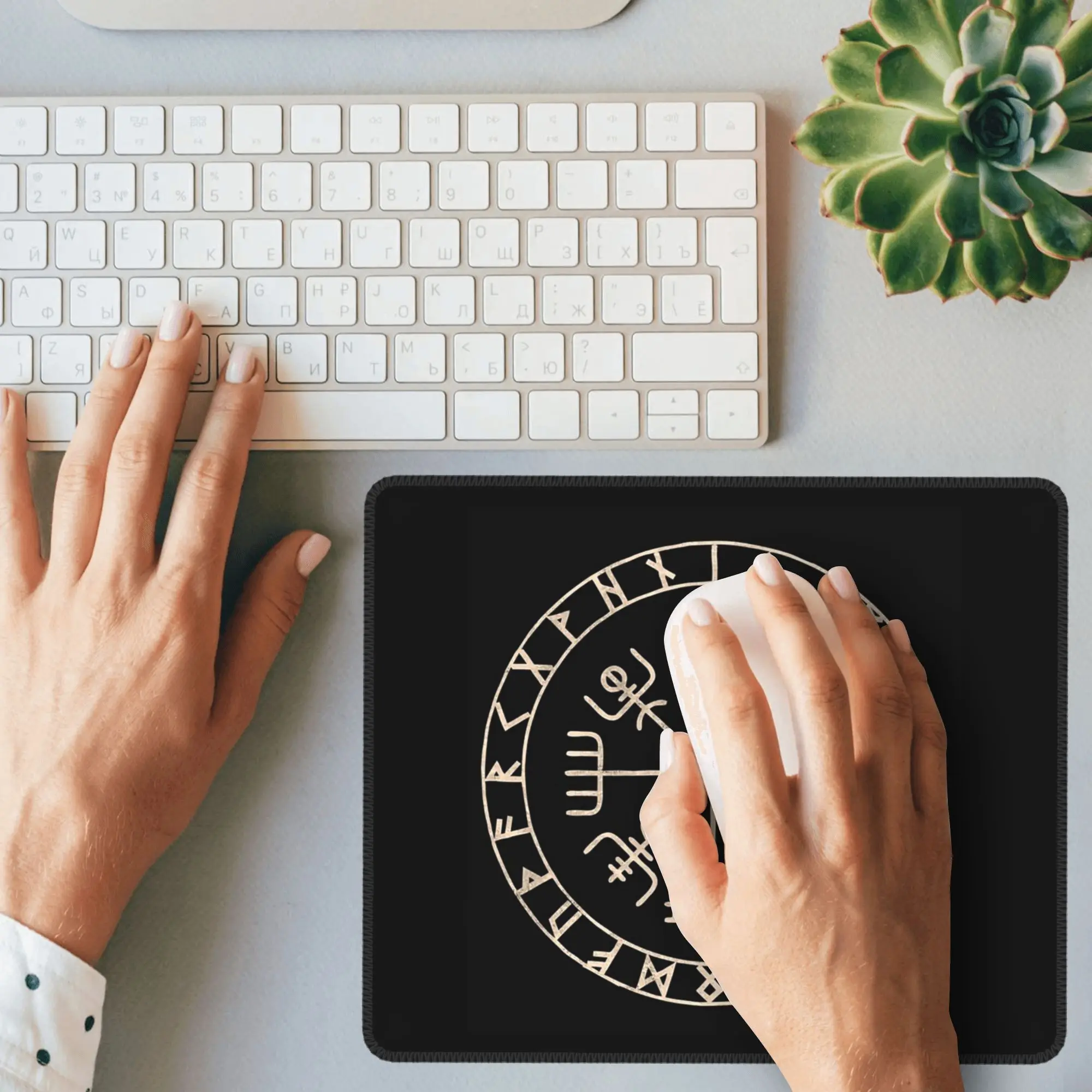 

Рунический компас викингов Vegvisir кельтский коврик для мыши компьютерная клавиатура коврик для мыши геймер ПК ноутбук настольный коврик офисные аксессуары настольный коврик