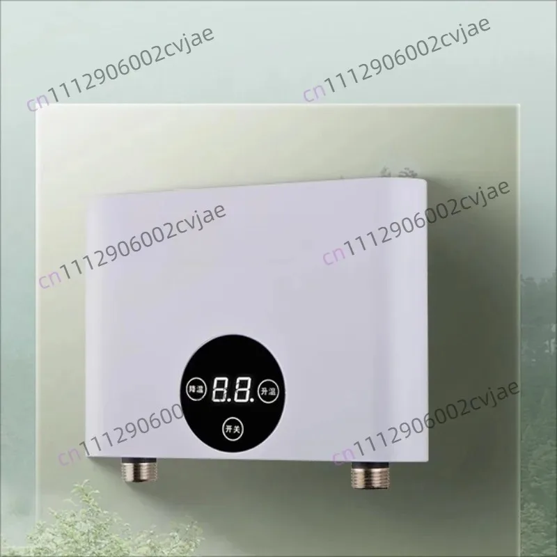 Electric Tankless Instant Water Heater Wall Mounted LED Display 5500W Geyser chauffe eau Under Sink Bathroom Kitchen Shower