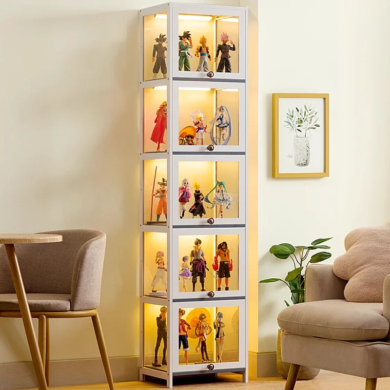 خزانة تخزين عائلية، غرفة نوم متعددة الطبقات مع باب خزانة، تبدأ من قطعة واحدة من خزانة عرض الشكل المنزلية #3