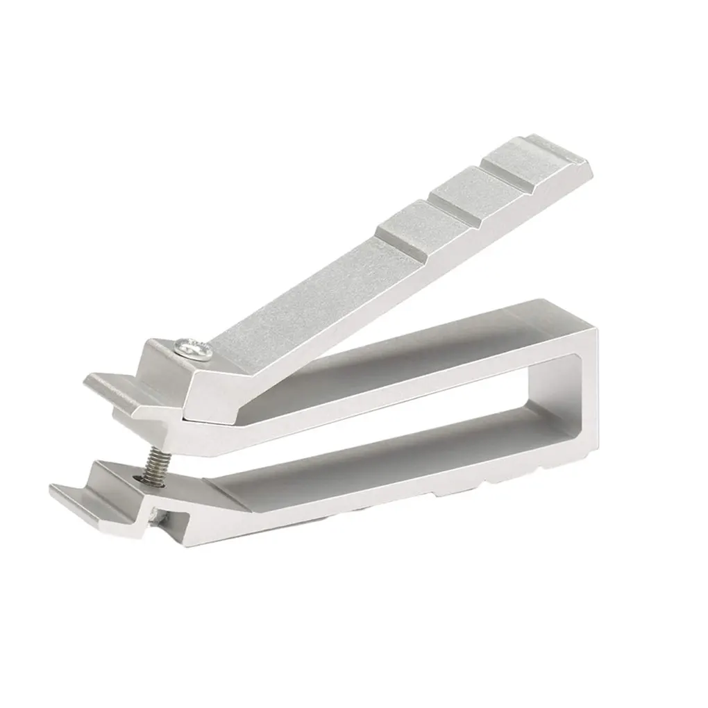 Silver Durable Nut Insert Installation/Removal Tool For Computer Racks Multi-functional Alloy