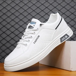 Men Shoes New Autumn Casual Breathable Shoes for Men Fashion Comfortable Non-slip Lightweight Jogging Leather Face Men's Sneaker