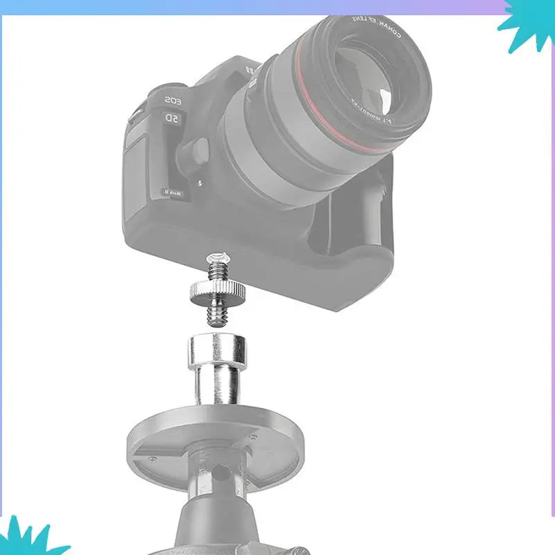 ABZW, 4 шт., винт-конвертер для камеры, винтовой адаптер 1/4 на 3/8, винтовой адаптер 1/4 на 1/4, для штатива, монопод с шаровой головкой