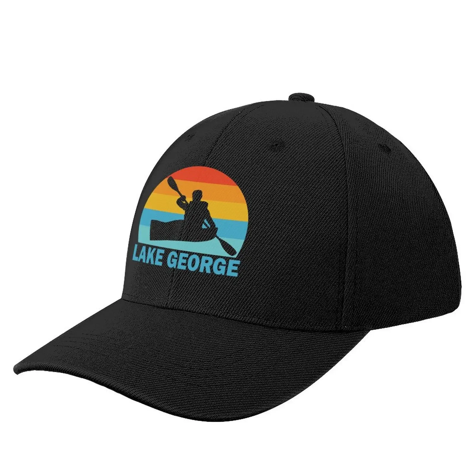 Lake George New York Kayak Baseball Cap Streetwear Cosplay Hat Baseball Cap Women Men's