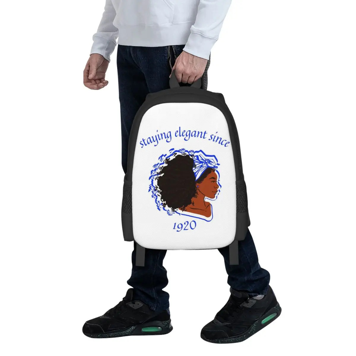 

Staying Elegant Since 1920 Student Backpack School Bag Hiking Travel Daypack for Boys Girls Fashion Bookbag Shoulder Bags