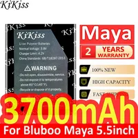 3700mAh/5000mAh KiKiss Powerful Battery For Bluboo Maya Max 5.5 inch Mobile Phone Batteries