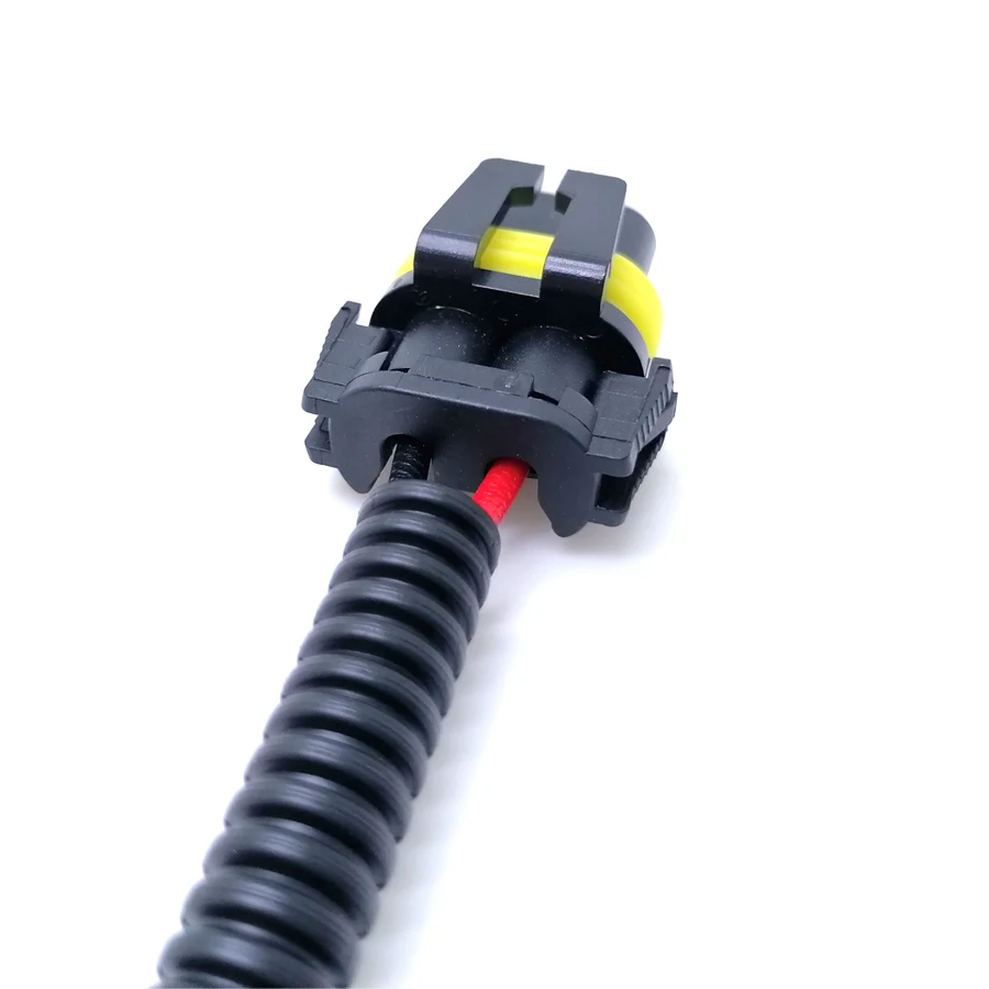 NHAUTP 2Pcs HB3 9005 HB4 9006 Female To H11 Male Socket Connector Wiring Harness Car Headlight Fog Light Plug Adapter Cable