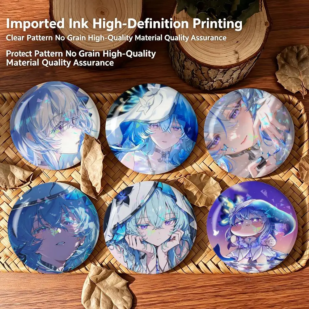 S-Shorekeeper waiting for you Custom Tinplate Round Button Badge Pins Brooches