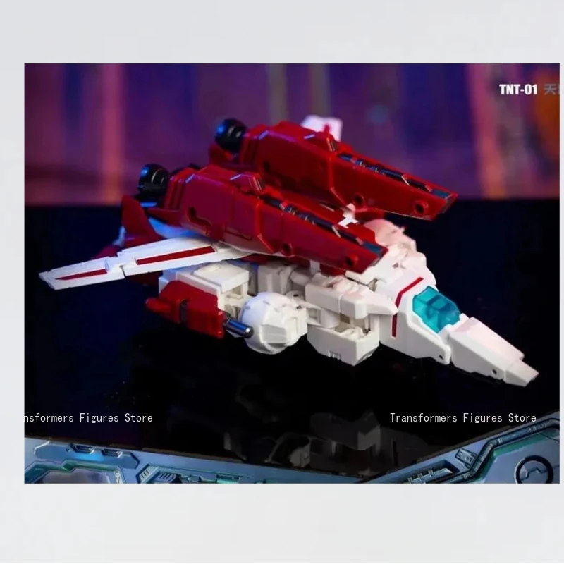 In Voorraad Transformator TNT Transformer TNT-01 Skyfire Verjaardagscadeau Model Figuur Ornamenten Mobiele Gemonteerd Speelgoed Anime Prototype