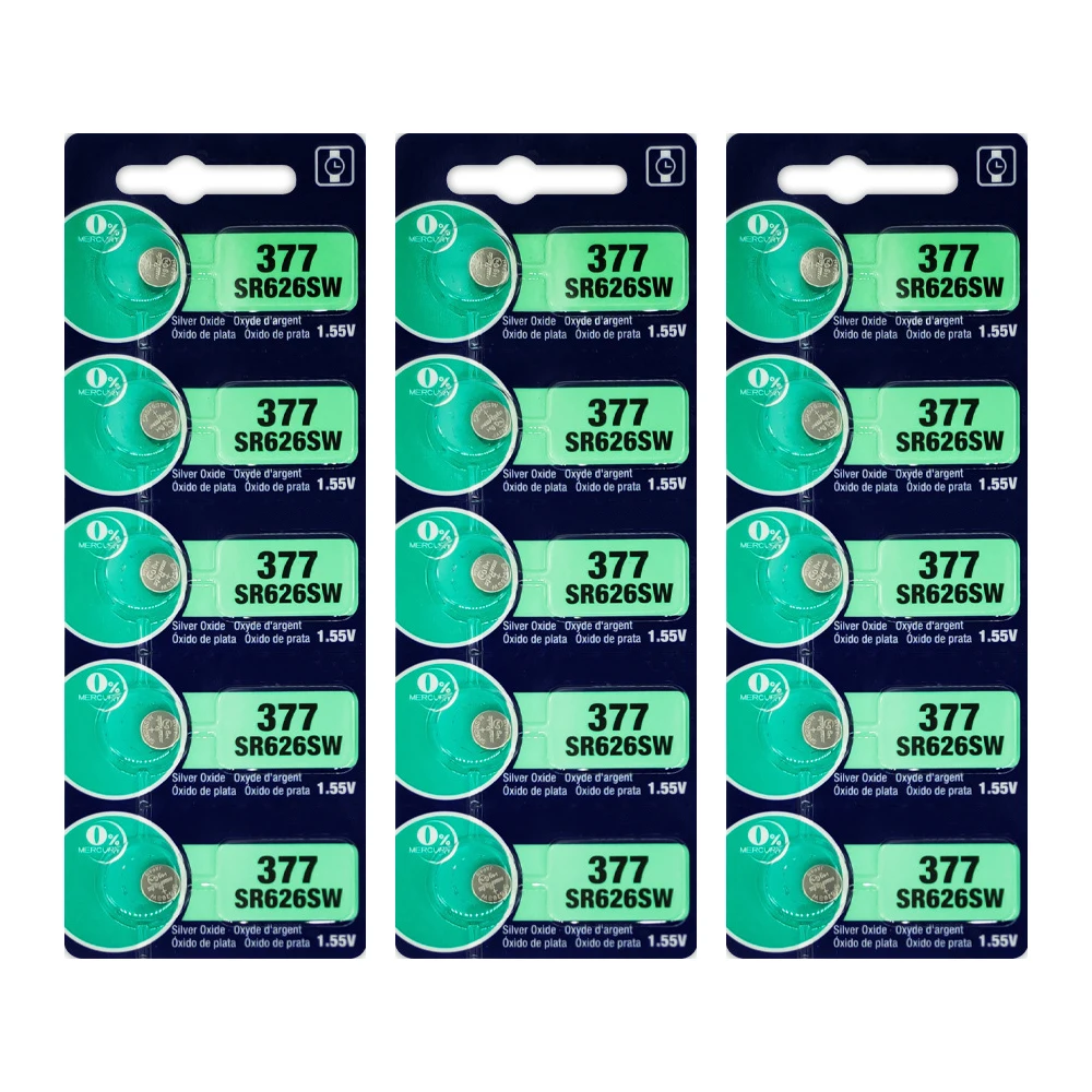 5-100Pcs 1.55V Original For SONY AG4 377 Button Batteries SR626SW SR626 177 626A LR66 Coin Cell Battery for Watch Toys clock