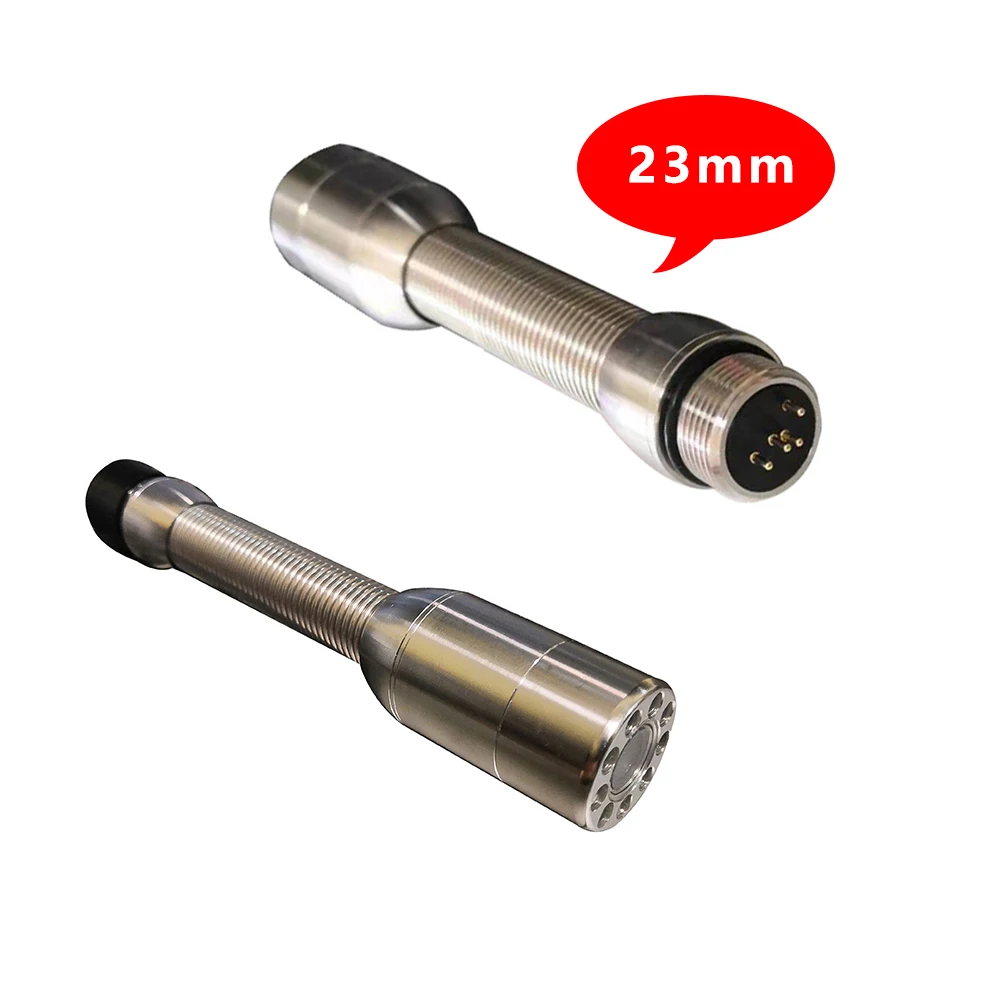 23mm Camera Head, IP68 304 Stainless Steel Waterproof  Industrial Pipe Sewer Drain Inspection Endoscope Camera ，TIMUKJ