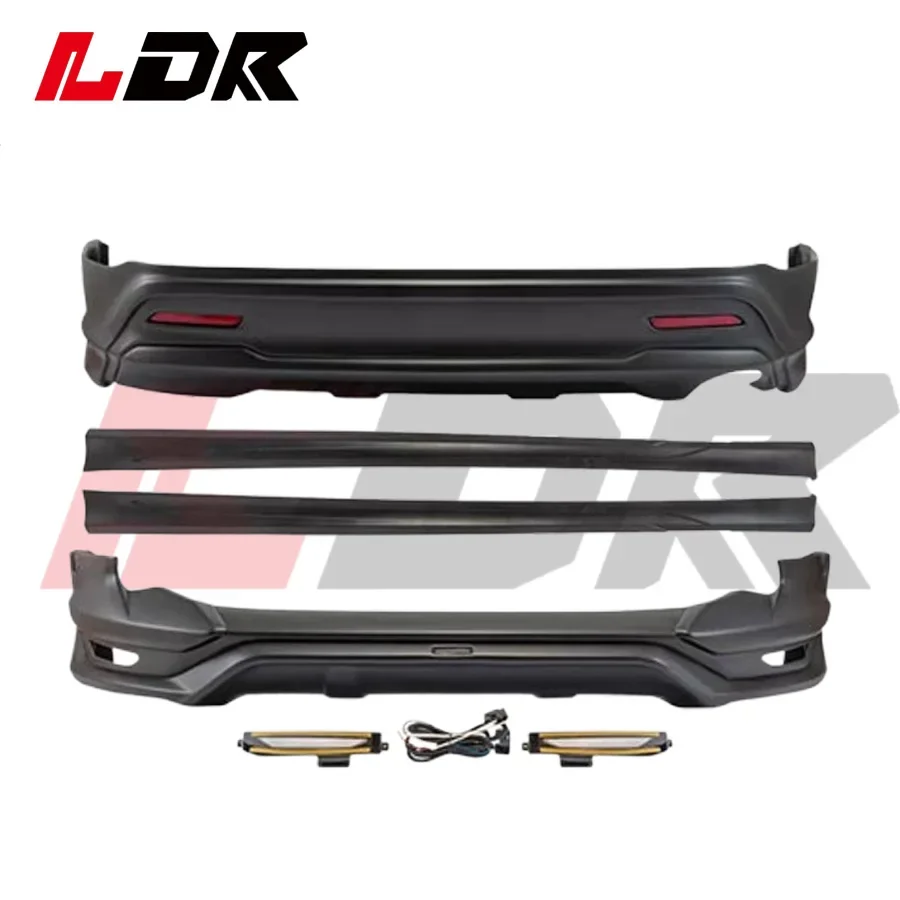 

BR Modification Club Car Body Kits For To Yo Ta Harrier Upgrade To 2022 M Car Accessories Front Rear Lip Auto Body System Autom