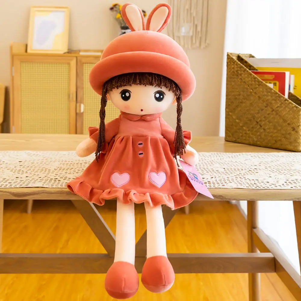 Regali Cuscino da letto Regalo di compleanno Bambole di peluche Ragazza Peluche Orecchio di coniglio Sweetheart Doll Orecchie da coniglio Gril