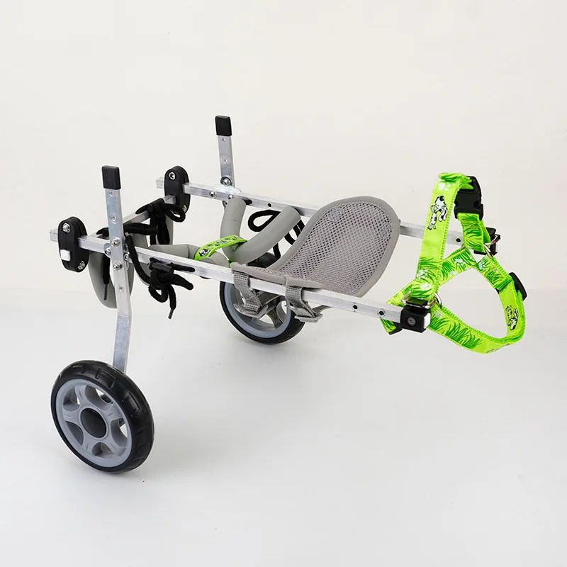 Adjustable Dog Wheelchair for Hind Legs Lightweight Pet Mobility Aid Cart Durable Rear Leg Support Disabled Dogs Wheel Chair