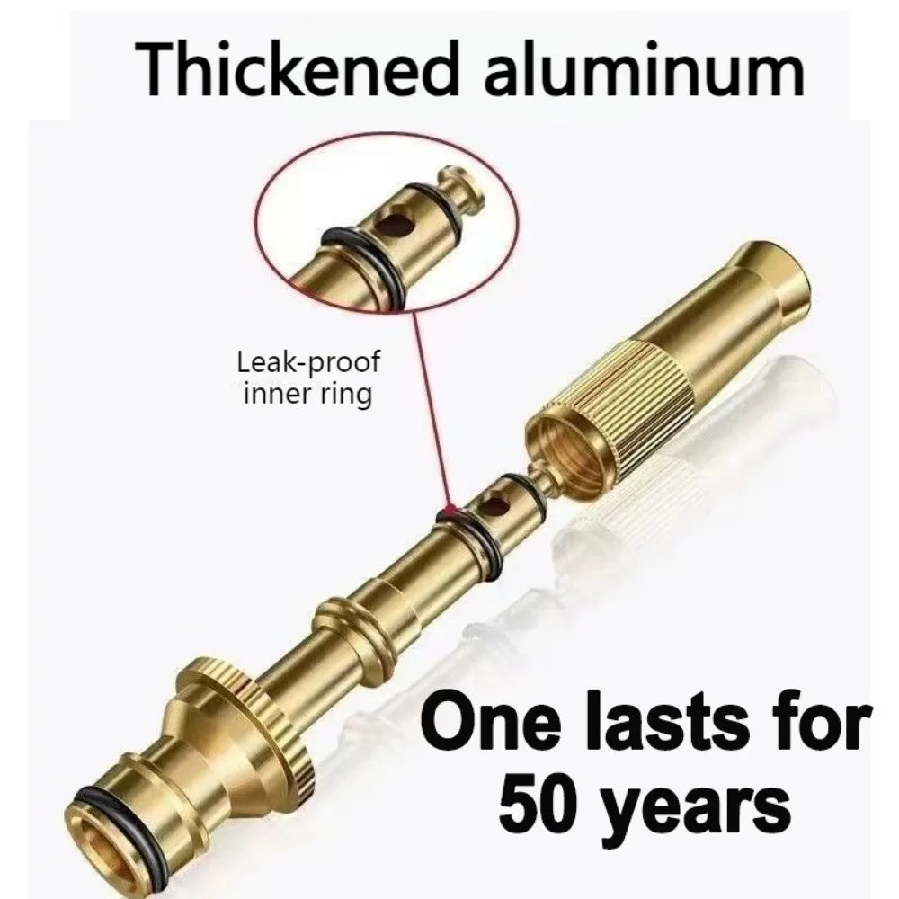 

High Pressure Water Hose Expandable 5M/10M/15M Garden Hose Nozzle Garden Irrigation Multifunctional Car Washing Spray Nozzle