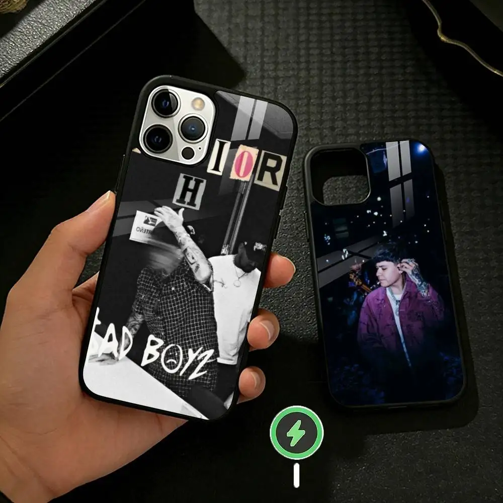 

Singer J-Junior H Phone Case For iPhone 17 16 15 14 13 12 Pro Max Plus for Mirror Wireless Magnetic Cover