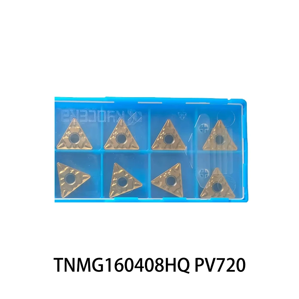 Original 60° Blade TNMG 160408 TNMG160408 HQ TNMG160408HQ PV720 TNMG332HQ Carbide Inserts Metal Turning Cutters Machine Lathe