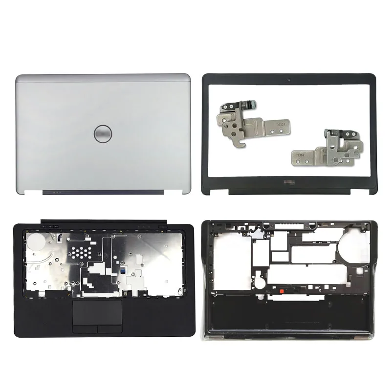 

New Top Case For Dell Latitude E7440 7440 Laptop LCD Back Cover/Front Bezel/Palmrest Upper Case/Bottom Case Hinges Hinge Cover