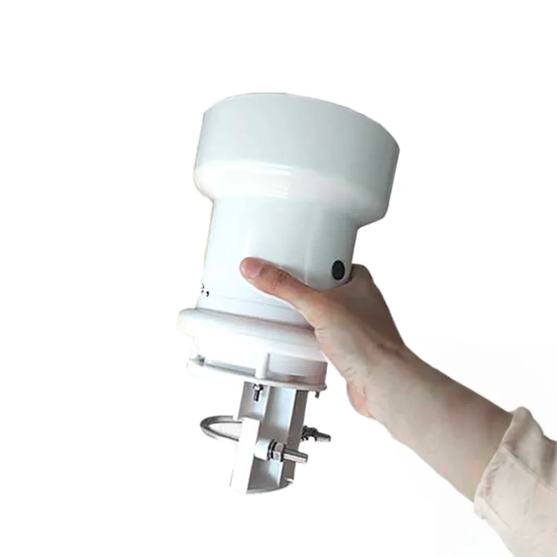 Portable Tipping Bucket Rain Gauge Rs485 Environmental Monitoring System Easy Install Urban Planning Weather Station