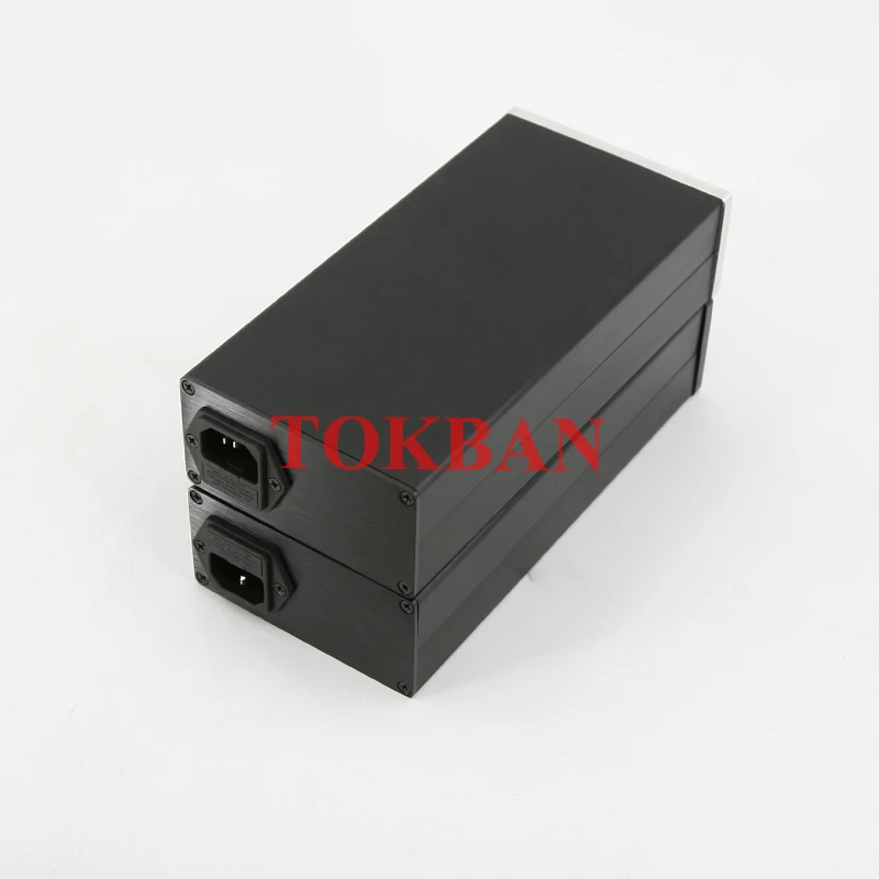 Tokban Audio 1005 102*50*208mm Aluminium Power Supply, Headphone Amplifier Chassis Enclosure DIy Amp Case Shell