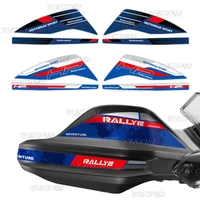 Para R1200GS R1250GS ADV Rallye HP4 Trophy Triple negro protector de manos para motocicleta pegatina Motorrad calcomanías protectoras de mano