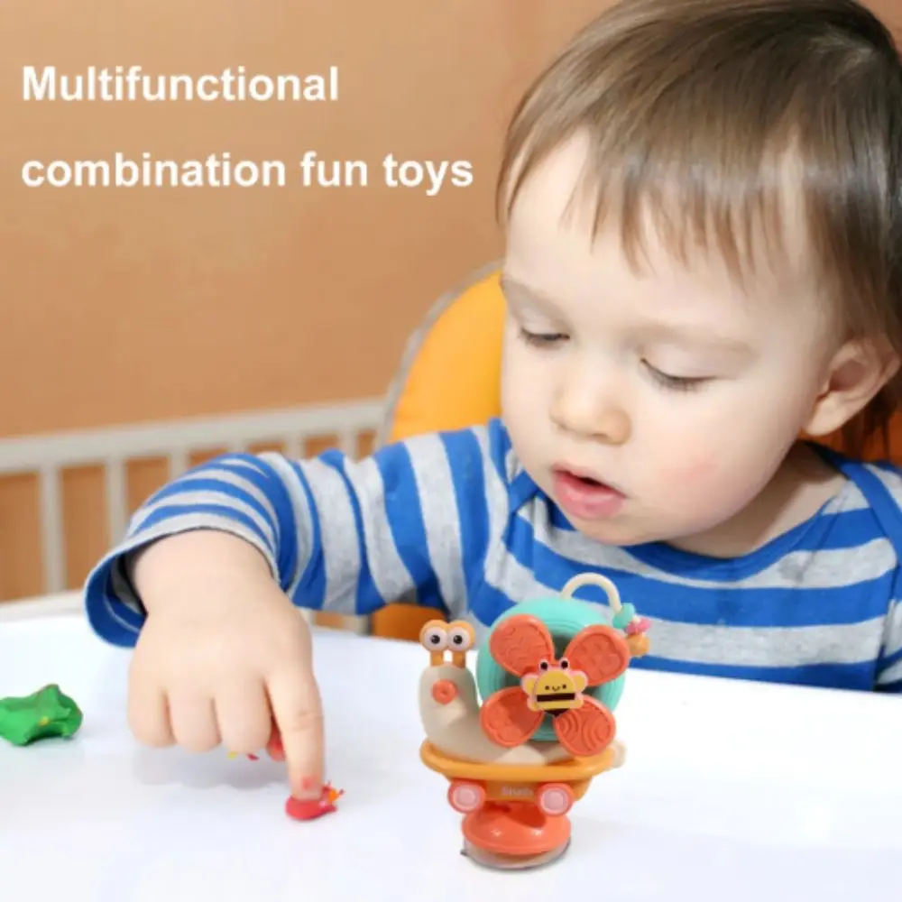 Ventosa de diseño desmontable, Spinner de Caracol, características de rotación, diseño creativo, ventosas de desarrollo sensorial para coche