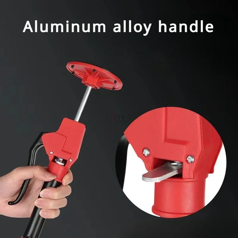 New Aluminum Handle Ceiling Install Support Tools Quick Telescopic Support Rod Third Hand Cabinet Jack Drywall Construction Tool