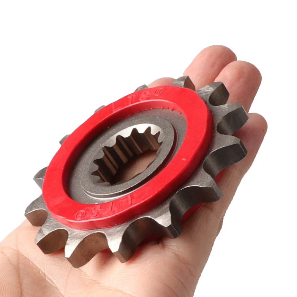 Motorcycle 525 Front Sprocket 14/15 Tooth Silent Pinion For Benelli TRK 502 502C 502X BJ300 TNT300 BN302 BJ500 BJ600 TNT600