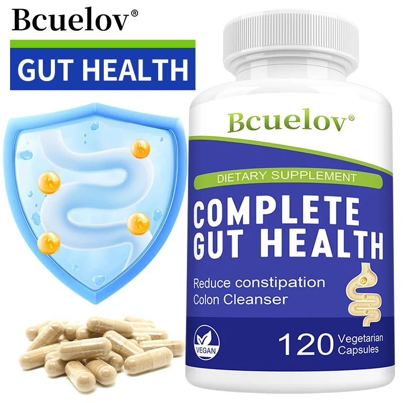 Ntestinal Cleanse Supplements - Digestive Health, Bloating & Gas Relief, Detox, Colon Cleansing