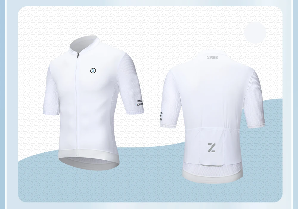 ZRSE Männer Radfahren Jersey Frauen Fahrrad Kleidung MTB Mountain Road Bike Kleidung Tragen Kurzarm Maillot Shirt UPF 50+ Sommer – Detail 14