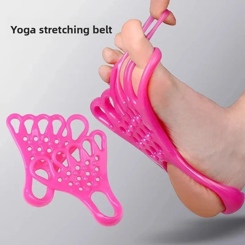 

Belt Toe Valgus Corrector Elasticity Pulling Force Toe Exercise Protect Muscle Reflexology Foot Stretching Belt Yoga