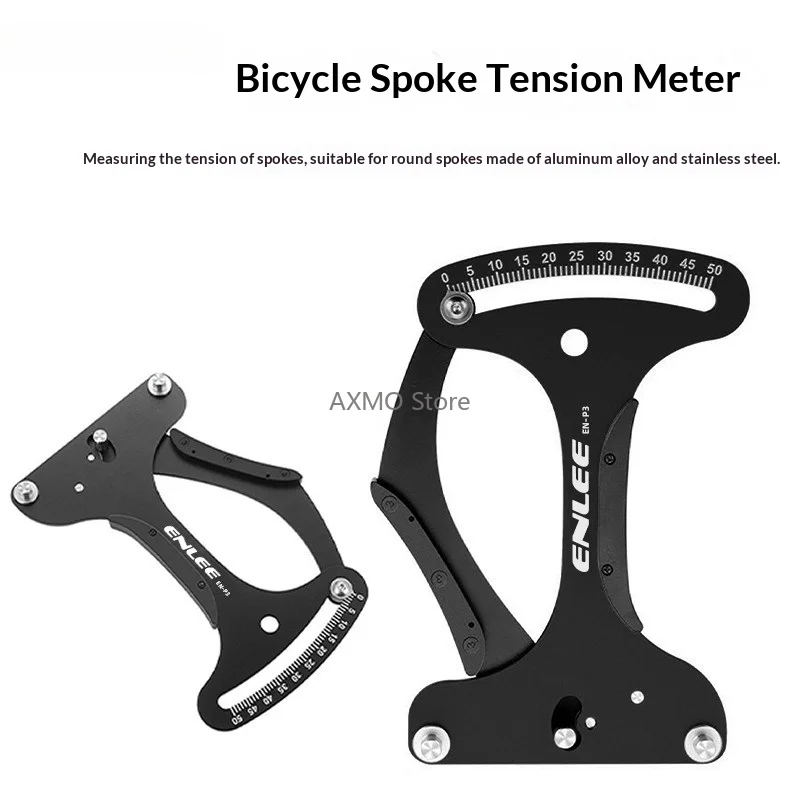Bicycle Spoke Tension Gauge Mountain Wheel Set Ring Elastic Measuring Device Slant Correction Tool Bicycle Accessories