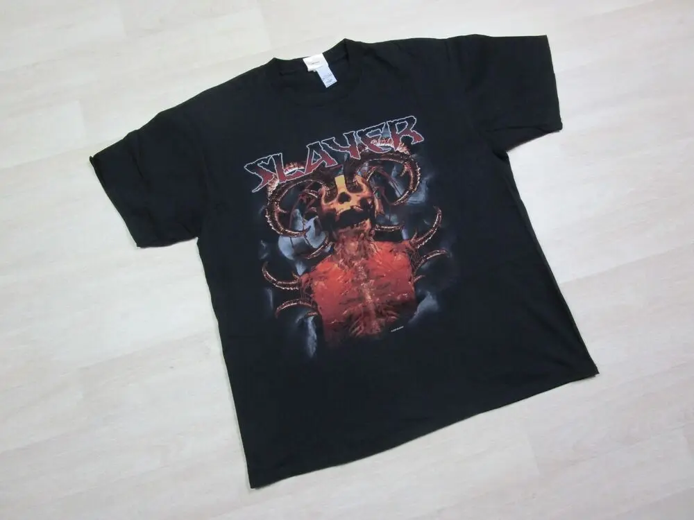 Vintage Slayer Band T Shirt (XL) Y2K 