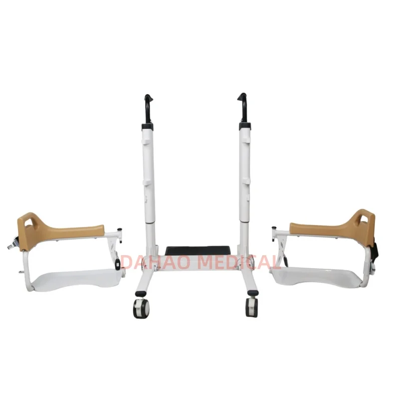 Bathroom Shower Electric Disabled Medical Paralyzed Patient Shift Machine Transfer Lift Chair With Commode