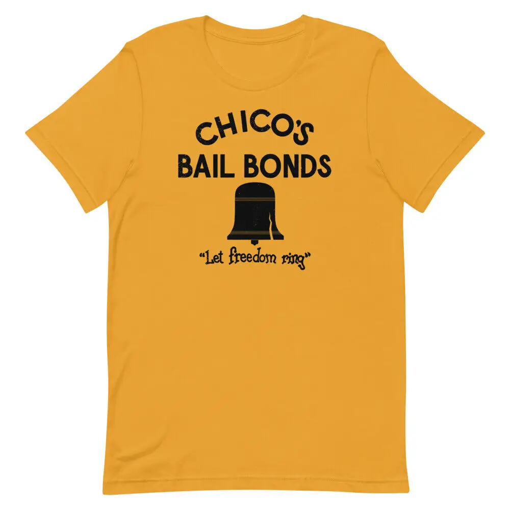 

Футболка унисекс с рисунком бейсбола Chico's Bail Bonds