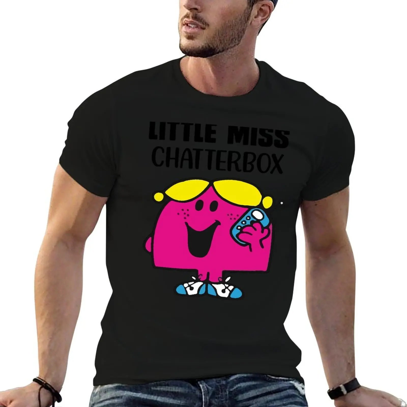 

LITTLE для мужчин футболки для рубашек футболка MISS рубашка мужские повседневные рубашки CHATTERBOX футболки мужские персонализированные