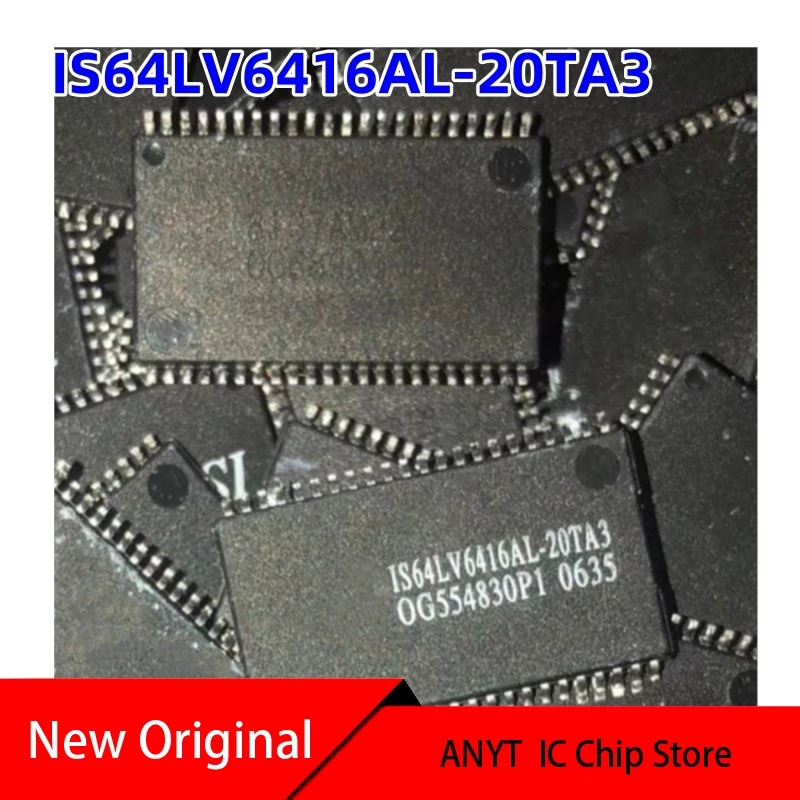 

Новый 5 шт./лот IS64LV6416AL-20TA3 IS64LV6416AL IS64LV6416 TSOP44