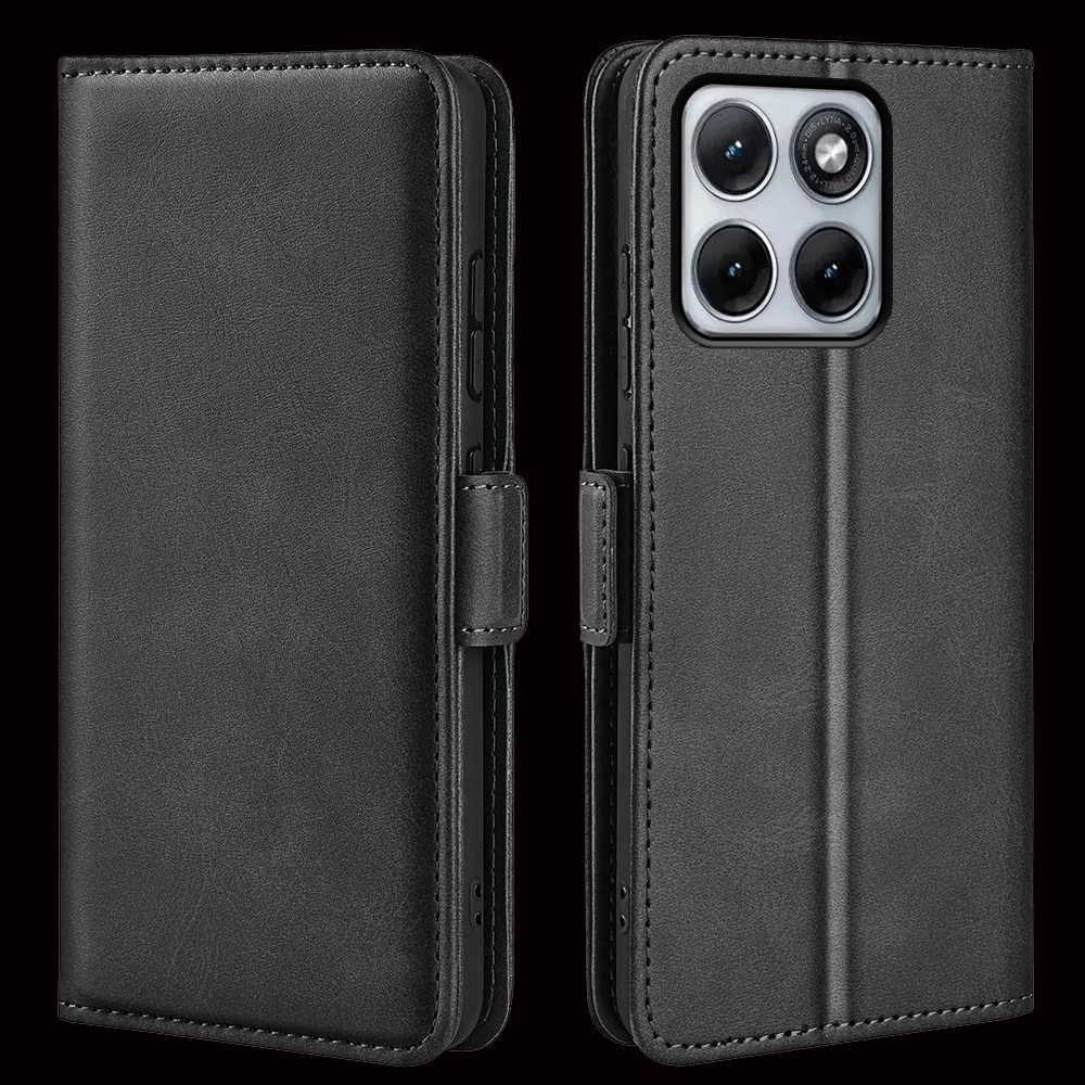 

Calf Leather Flip Case For Motorola Edge 70 Fusion 50 Neo G77 G67 G57 G86 Power Signature G100 G Play 5G 2026 G56 G85 Phone Case