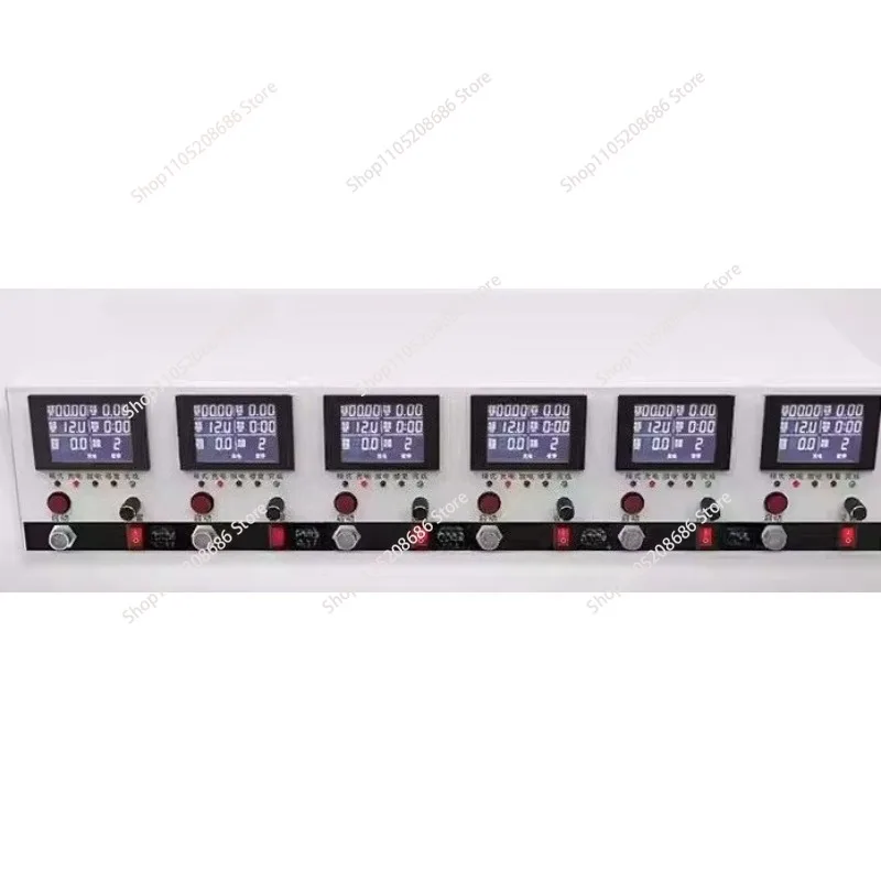 for 100-6 Battery, Lithium lead-acid battery capacity repair 6 channels charge and discharge integrated machin