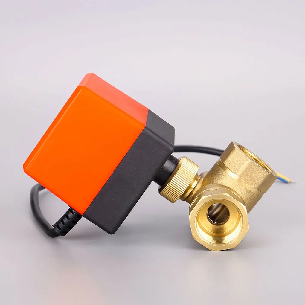 

Orange Flexible And Convenient Brass Ball Valve Easy To Install Reliable Motorized Control Reliable