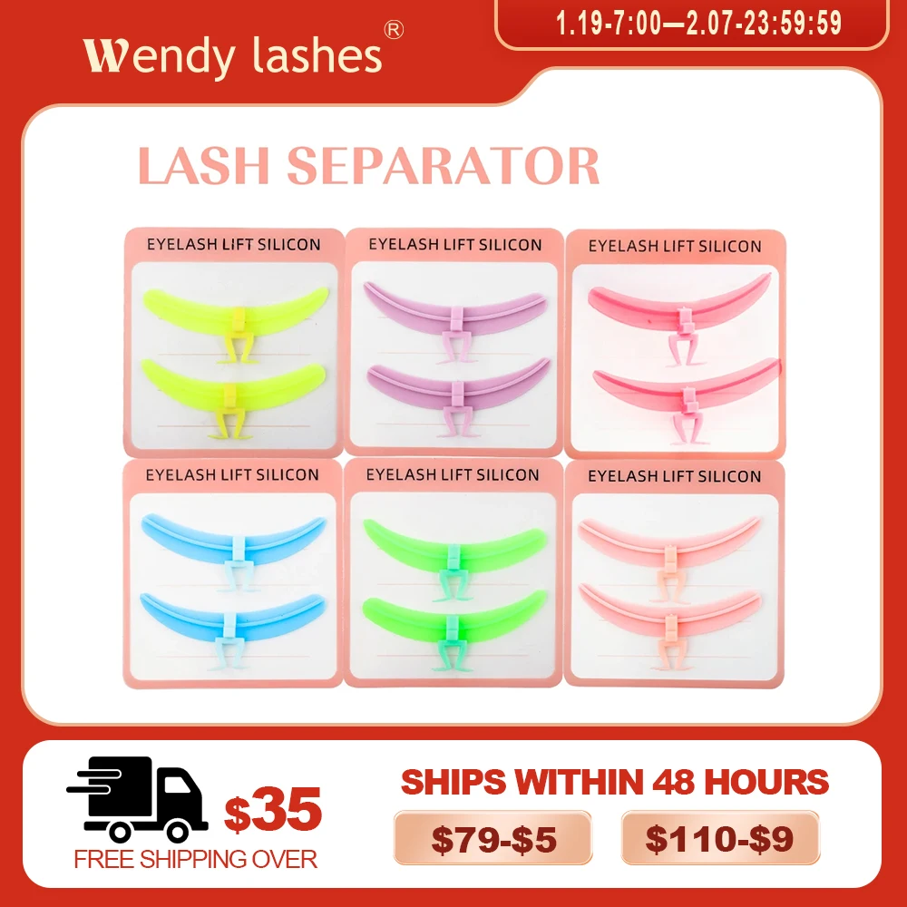 Wendy Lashes Reusable Eyelash Separator Accessories Lash Extension Lash Isolation For Beginners Professional Makeup Tool