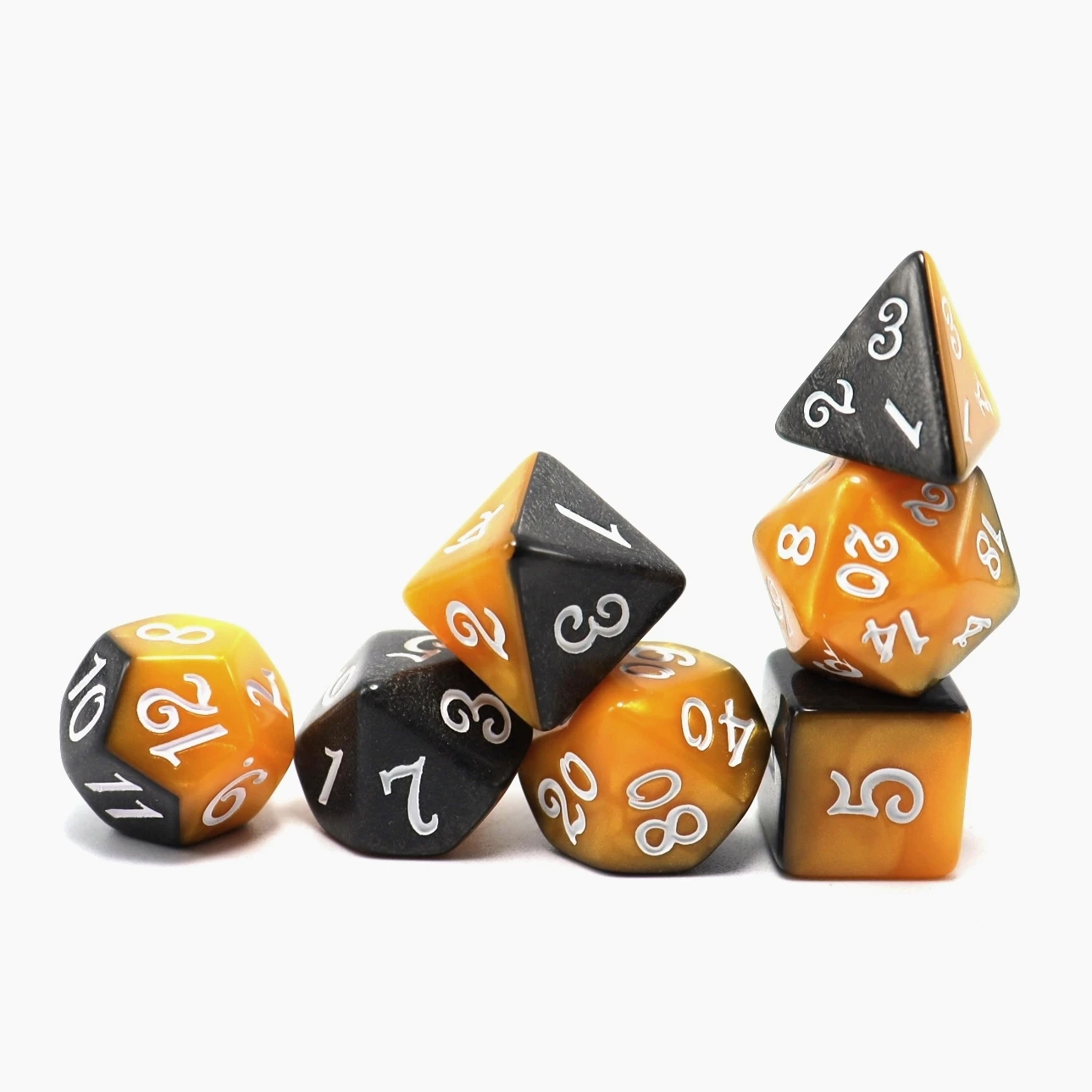 

D4 D6 D8 D10 D12 D20 (ATQ) многогранные игровые игральные кости