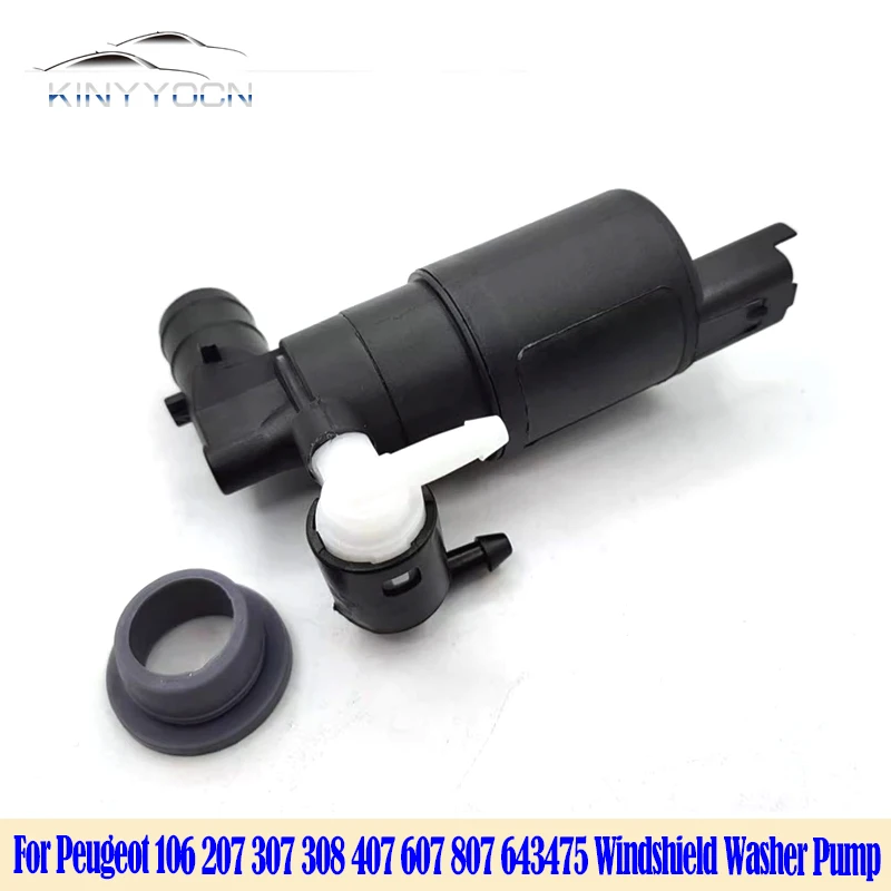 

Автомобильный насос для омывателя лобового стекла, для Peugeot 106 207 307 308 407 607 807