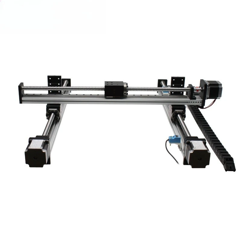 40 mm width 50-1000 mm Stroke Manual Ball Screw Linear Guide Platform Module Cross Slide Sfu1605 Xyz Shaft with Nema 17 23