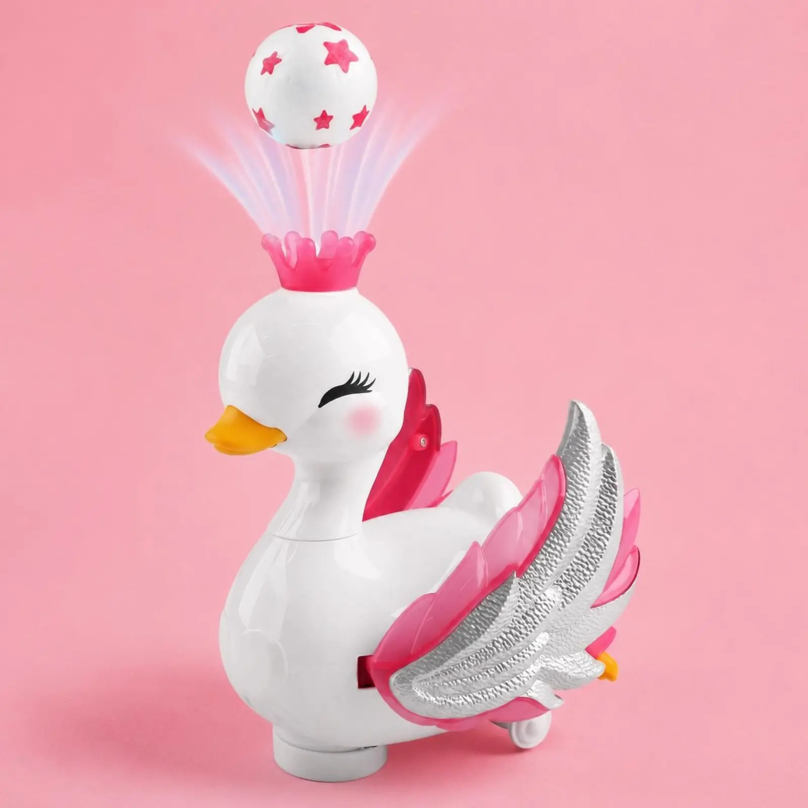 

Floating Ball Swan Toy Sounds Electric Swan Toy Interactive Educational for Children