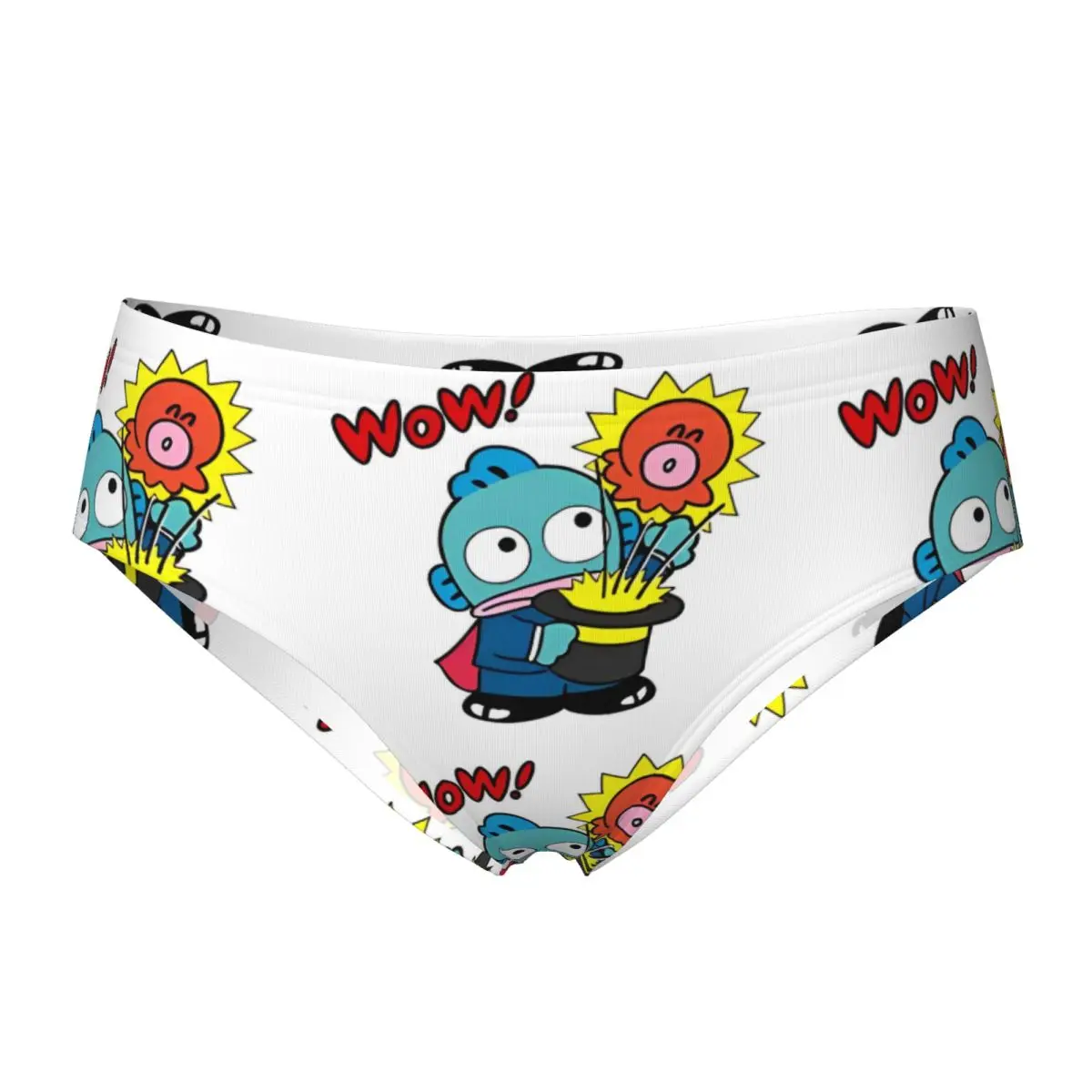 

Hangyodon Wow Women's Briefs Underwear Panties Funny Breathable Underpants for Female S-4XL