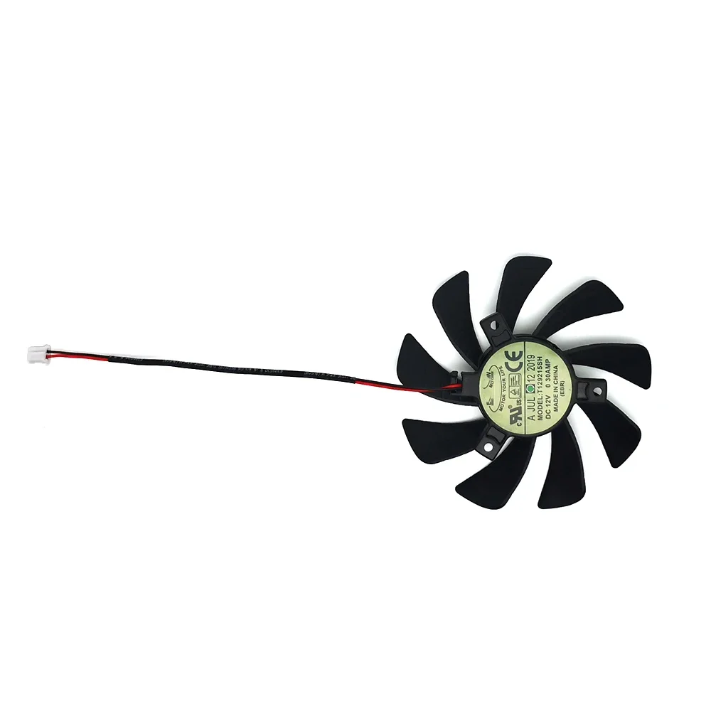 85mm T129215SH GFY09010E12SPA 2Pin 0.3A Cooling Fan For Zotac GTX 1050 GeForce GTX 1050 Ti Mini 4GB Video Graphics Card Fans